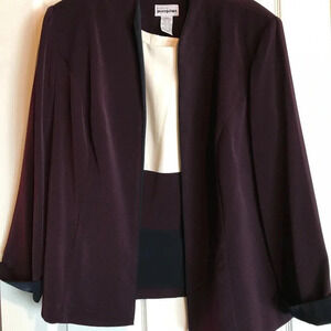 Perception's Women's Blazer and Matching Top 18W